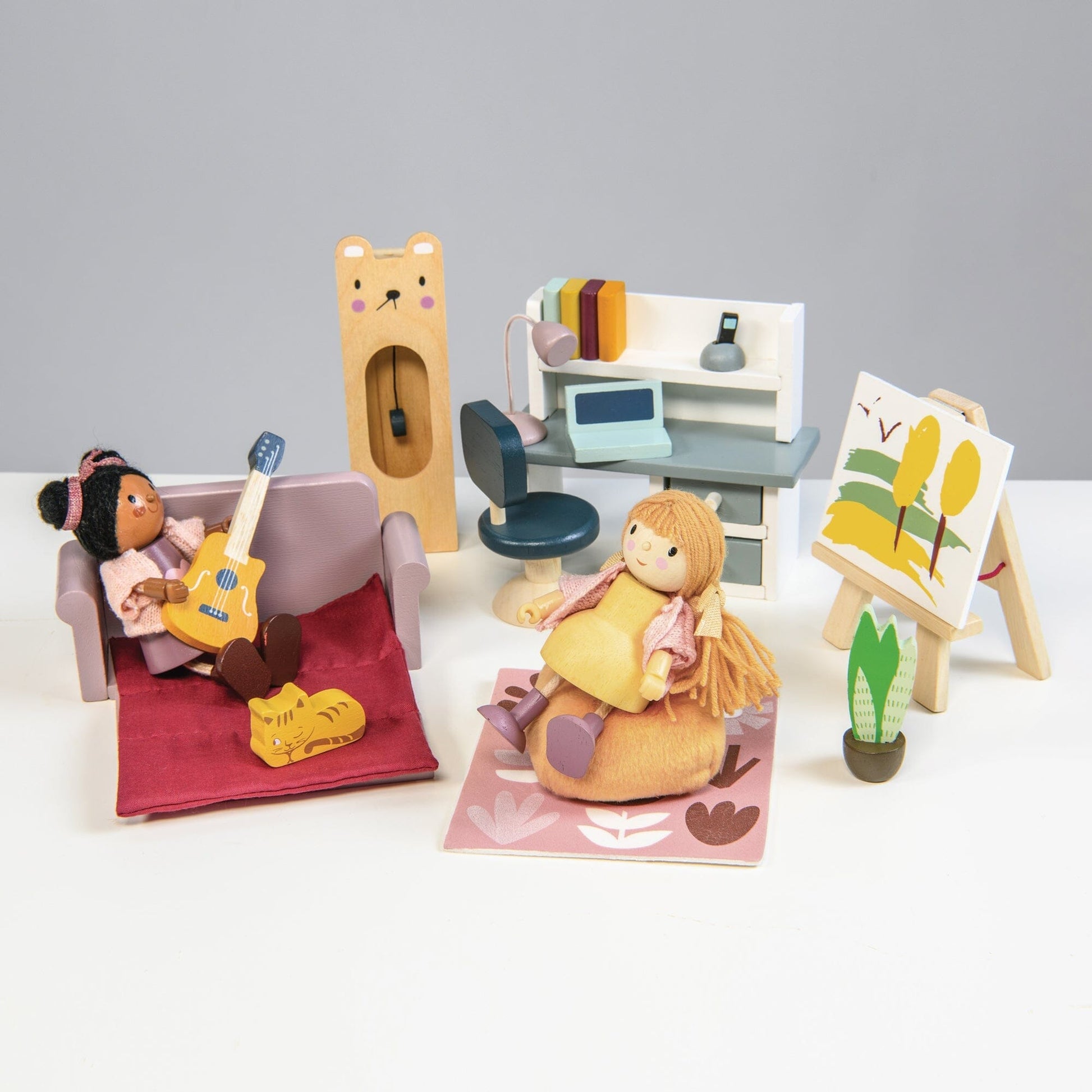 Tender Leaf - Dolls House Study Furniture
