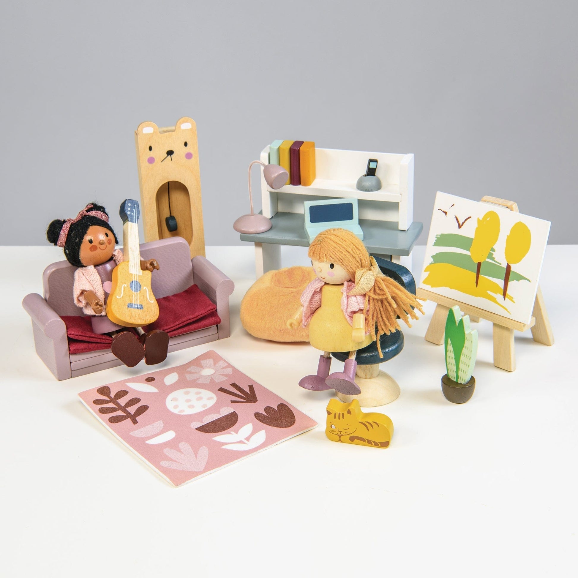Tender Leaf - Dolls House Study Furniture