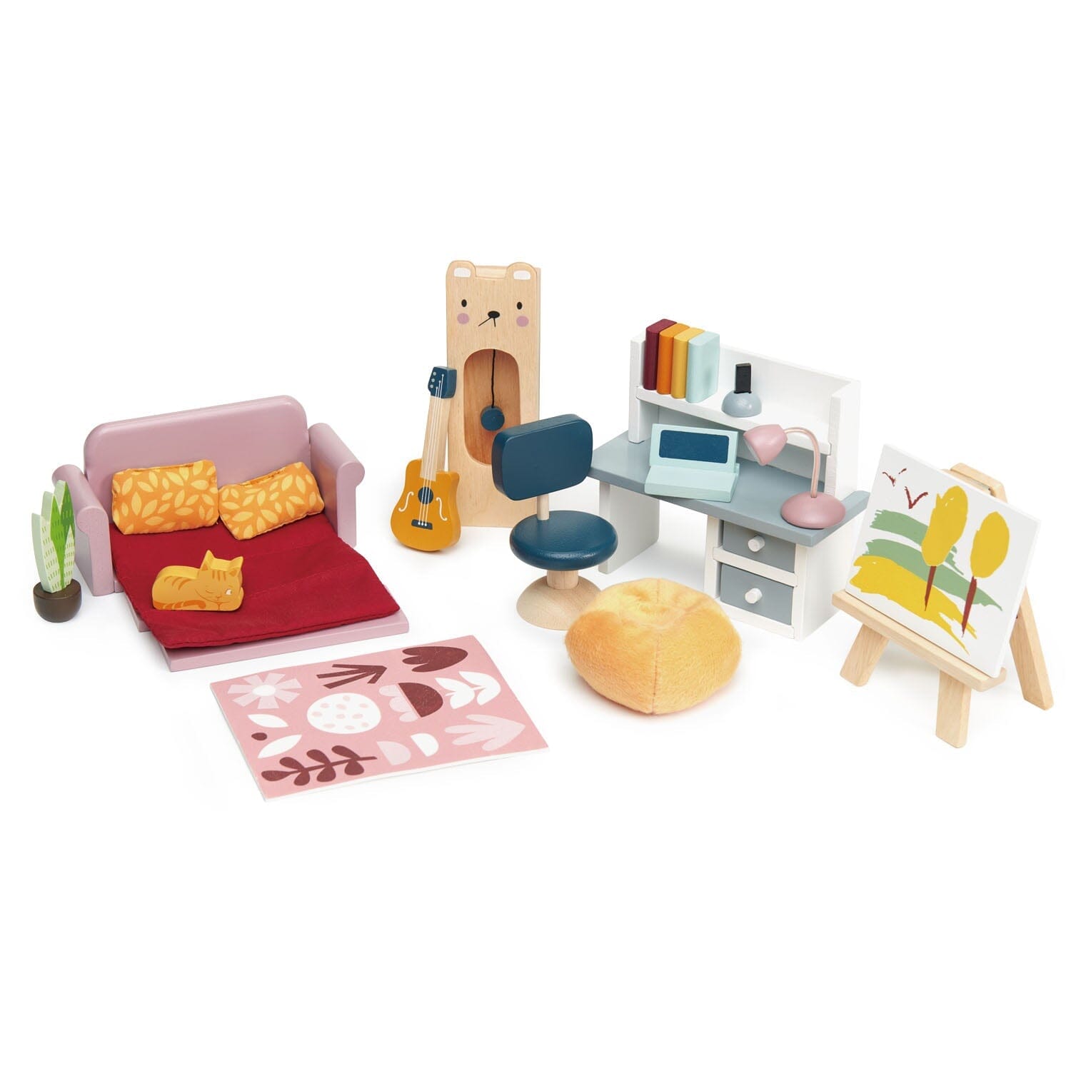 Tender Leaf - Dolls House Study Furniture