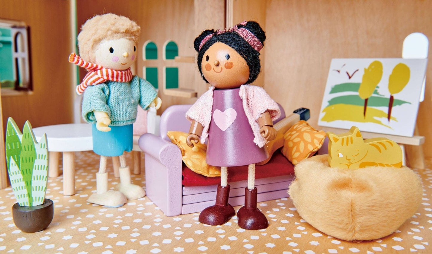 Tender Leaf - Dolls House Study Furniture