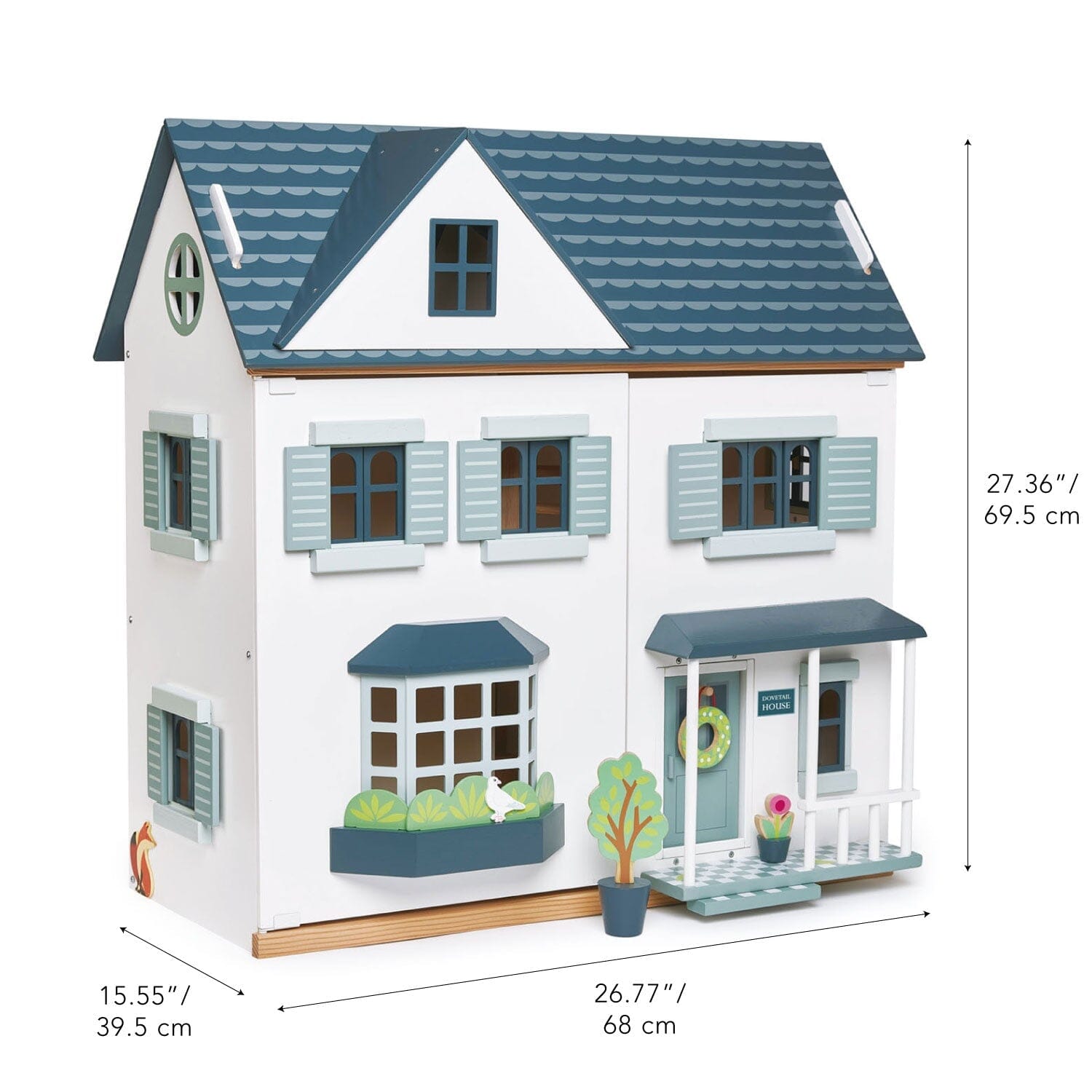 Tender Leaf Dollhouse Dovetail House dimensions