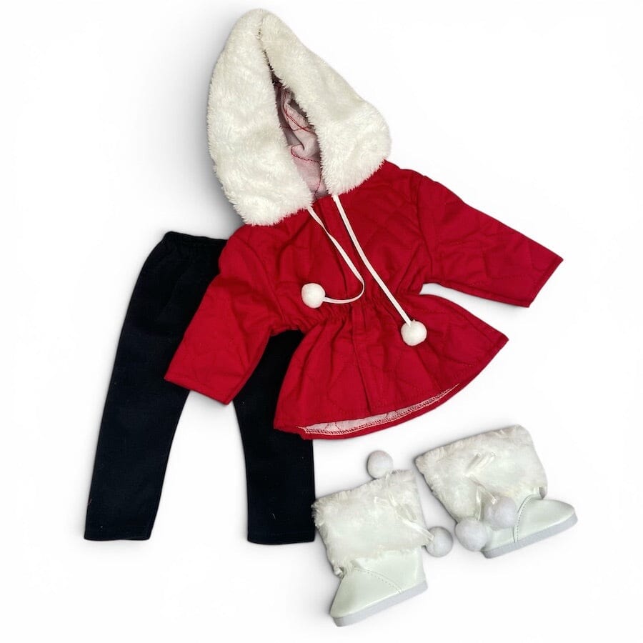 DreamWorld Winter Extravaganza Set for 18" Doll Toys 