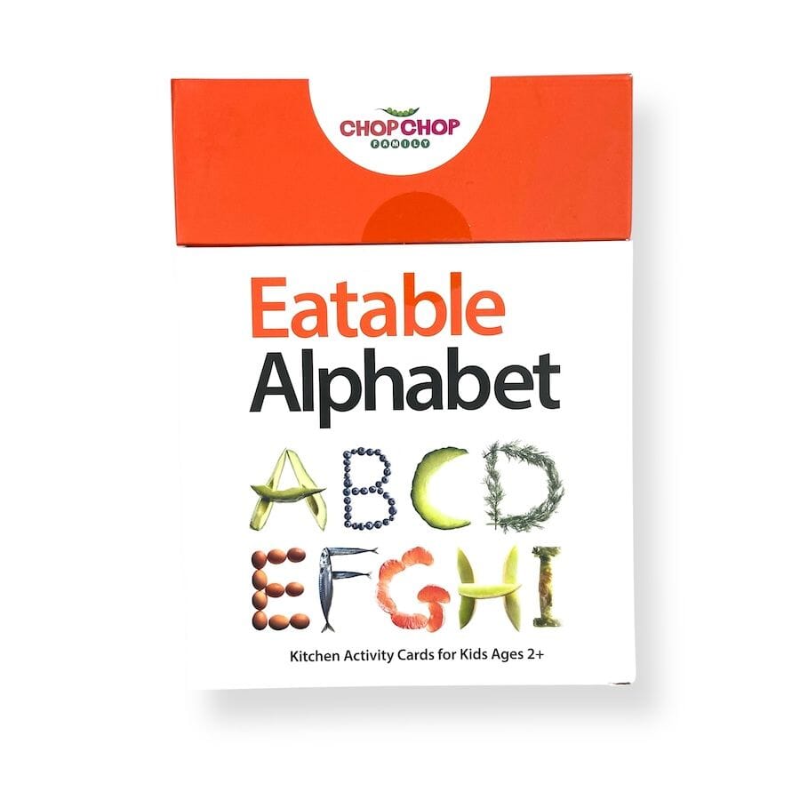 Eatable Alphabet Kitchen Activity Cards Toys 