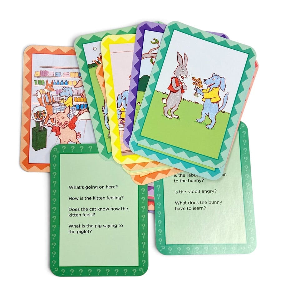 Eeboo What's Going On Here? Conversation Cards Toys 