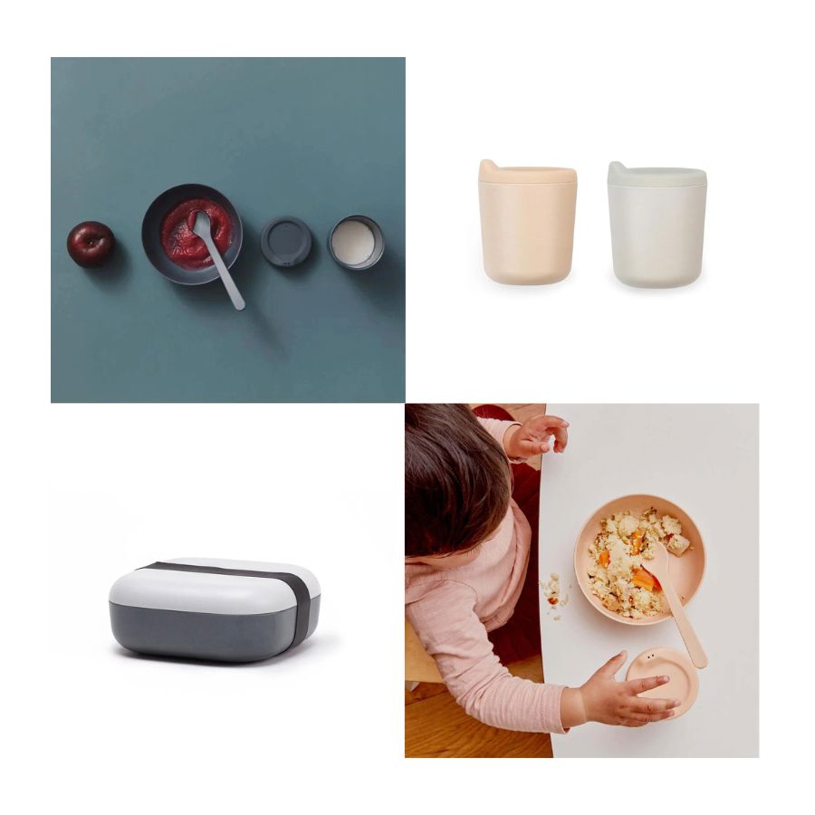 EKOBO Kids' Dishware Bundle Baby & Toddler 