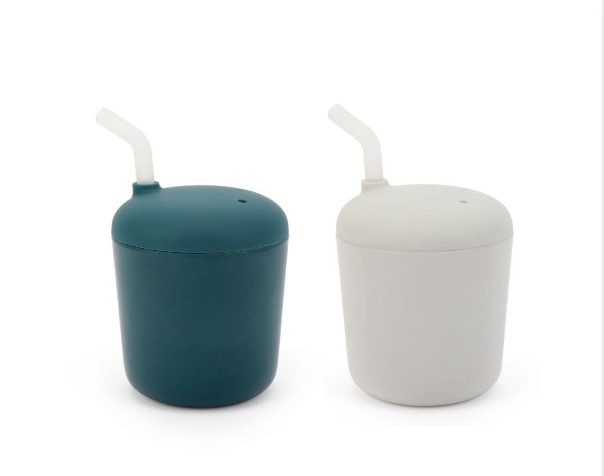 EKOBO - EKOBO Sippy Cup with Straw 2pk