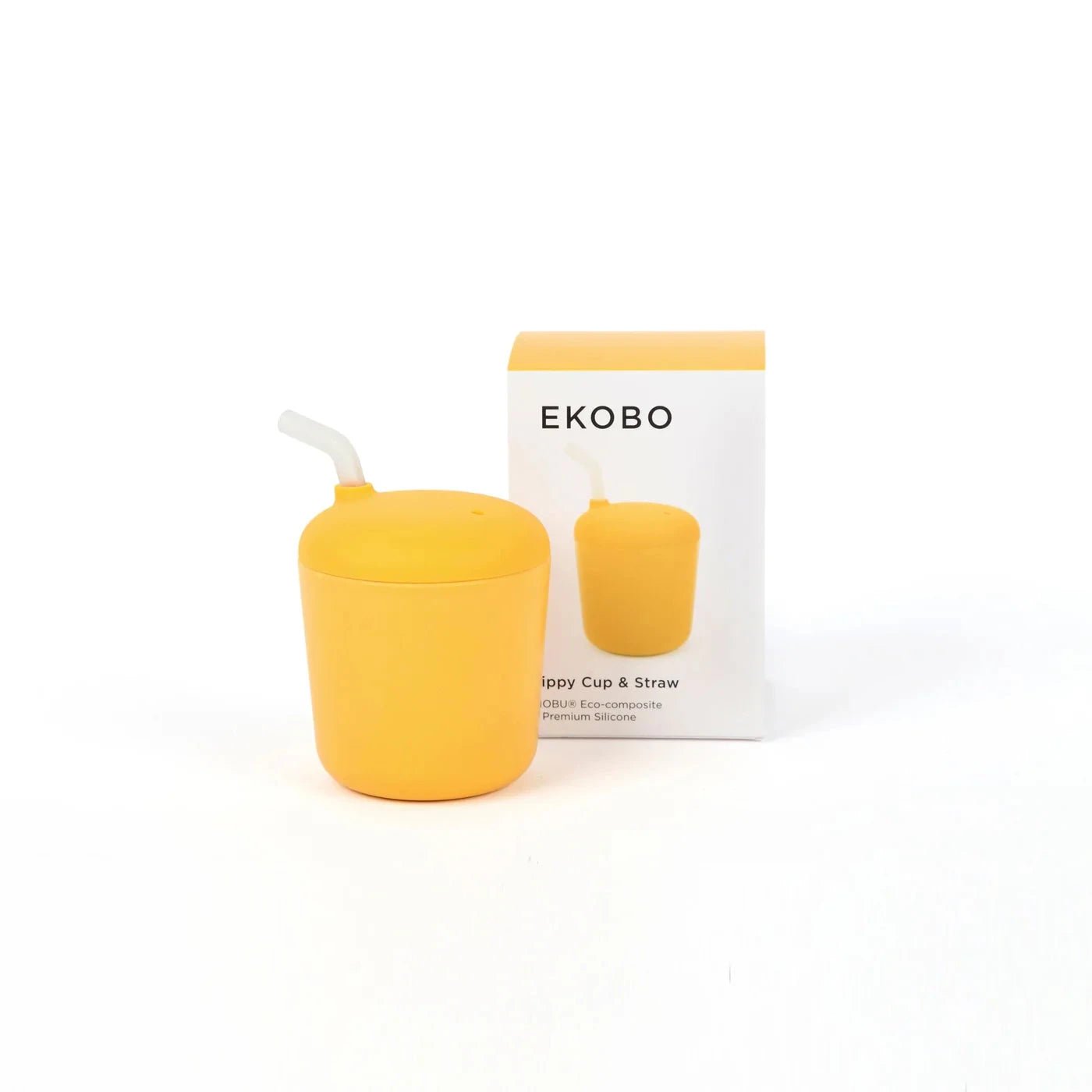 EKOBO - EKOBO Sippy Cup with Straw 2pk