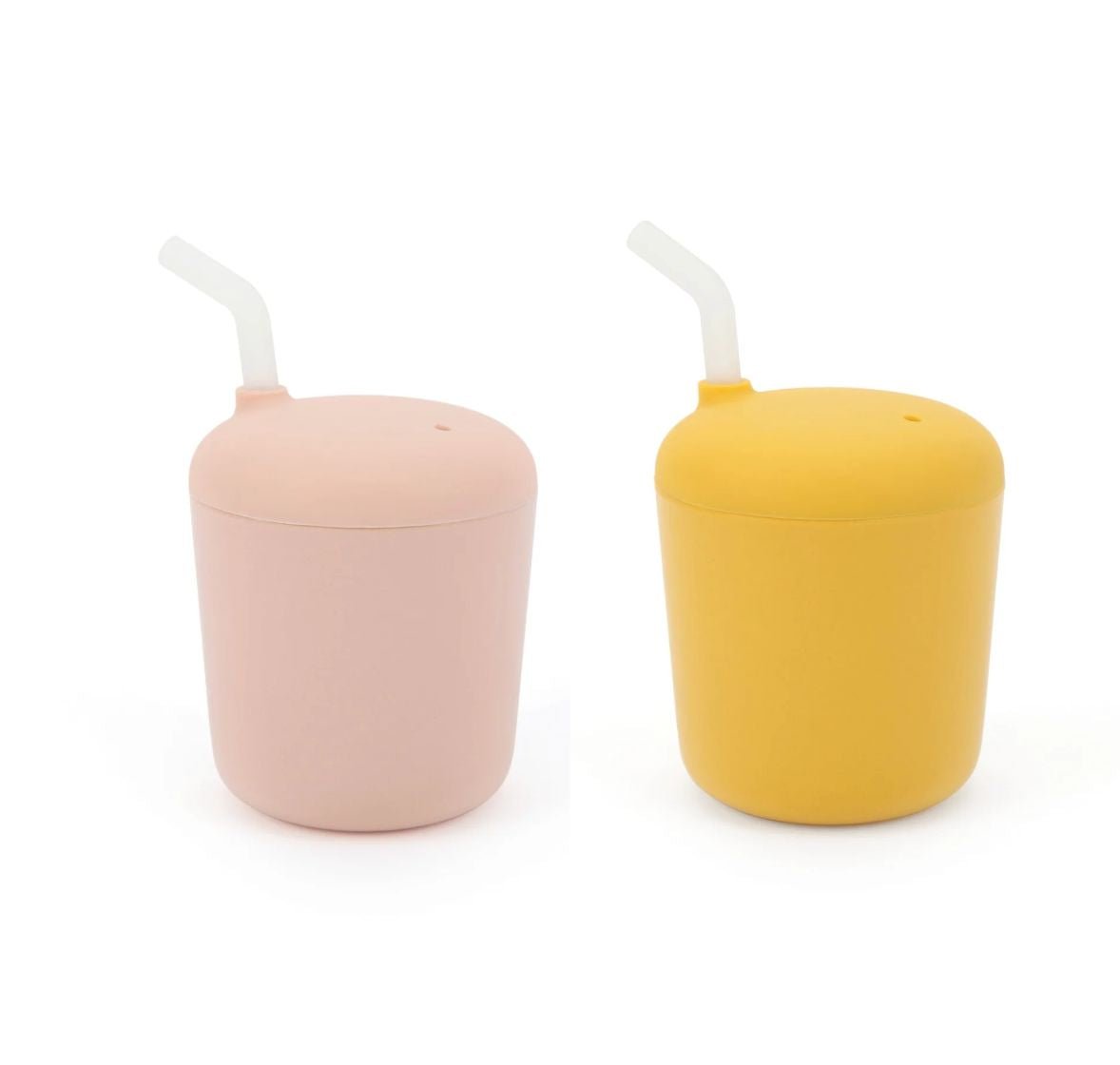 EKOBO - EKOBO Sippy Cup with Straw 2pk