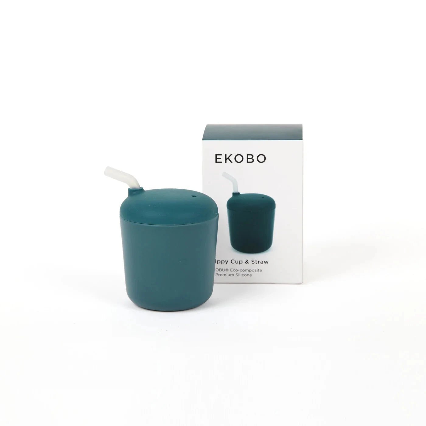 EKOBO - EKOBO Sippy Cup with Straw 2pk