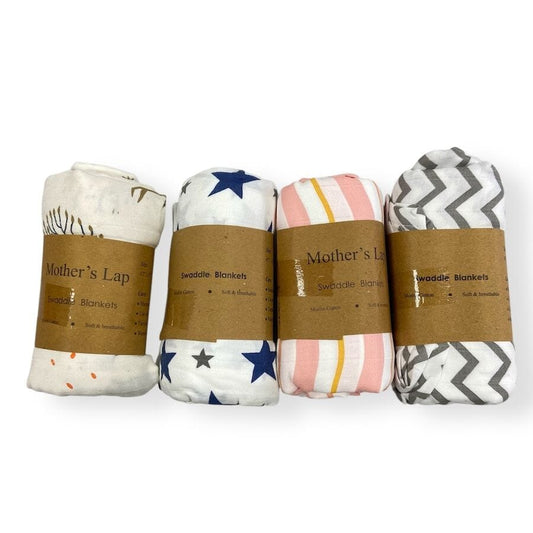 Elsaa - Elsaa Muslin Swaddle 4 Pk