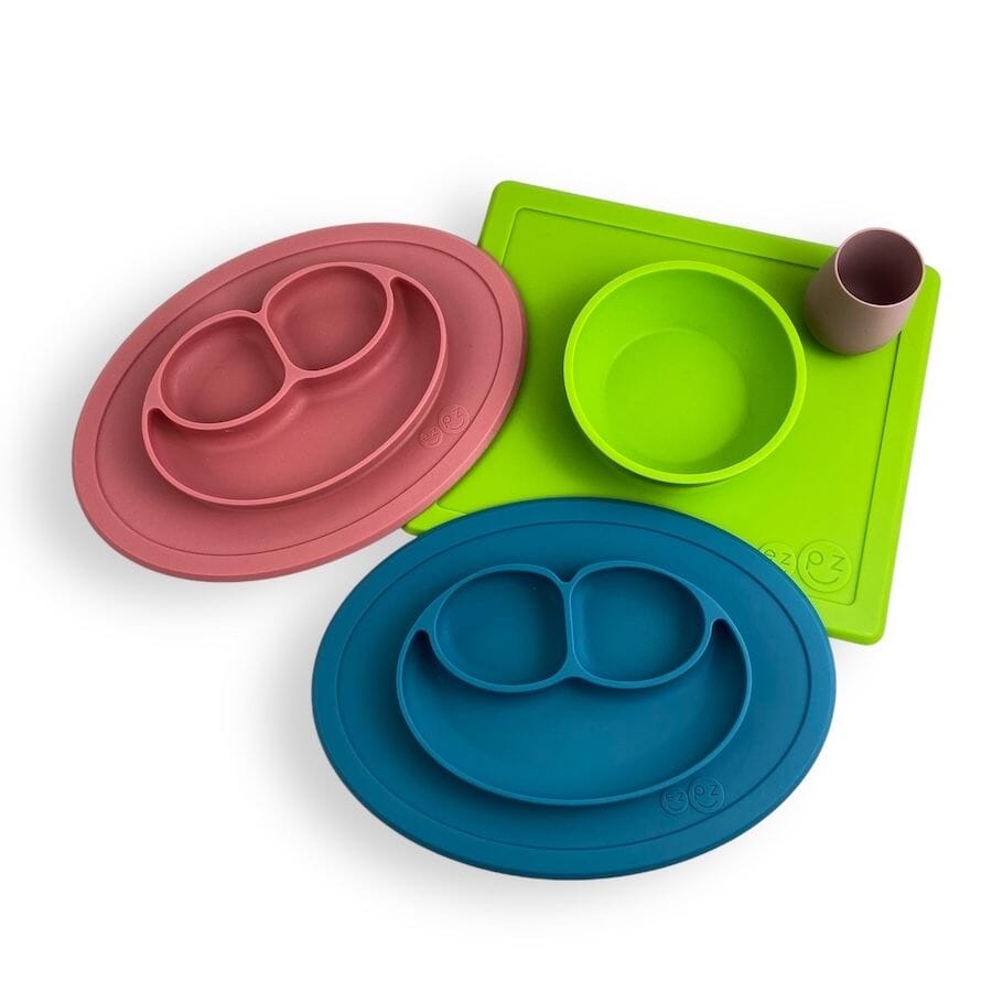 ezpz Silicone Dishware Bundle Baby & Toddler 
