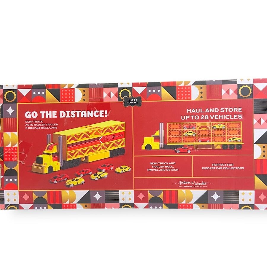 F.A.O. Schwarz - F.A.O. Schwarz Big Cab Auto Hauler