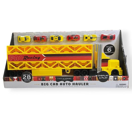 F.A.O. Schwarz - F.A.O. Schwarz Big Cab Auto Hauler
