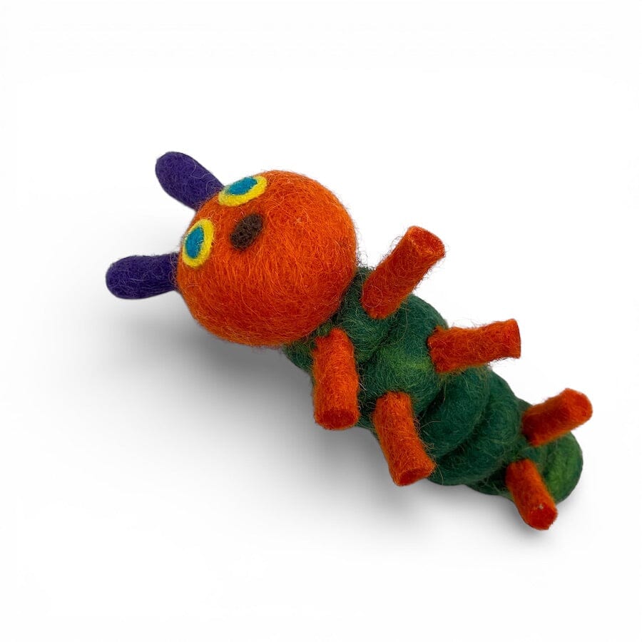 Felt Very Hungry Caterpillar & Mushroom Toys 