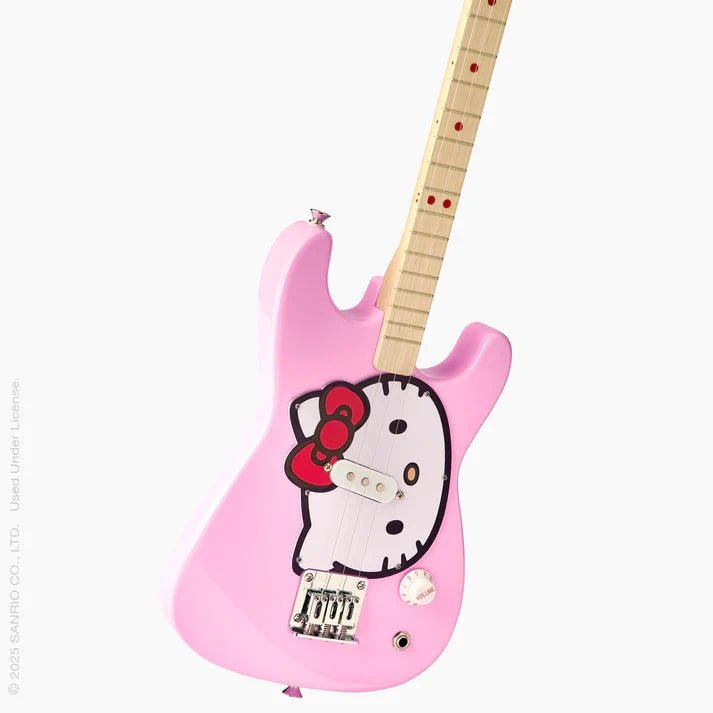Loog - Fender x Loog Hello Kitty Stratocaster Electric Guitar