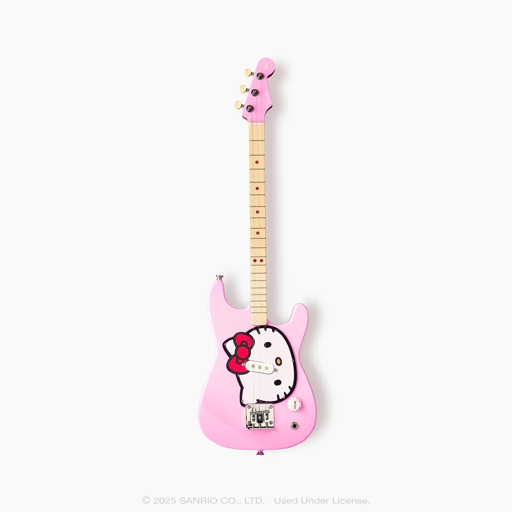 Fender x Loog Hello Kitty Stratocaster Electric Guitar Guitars 