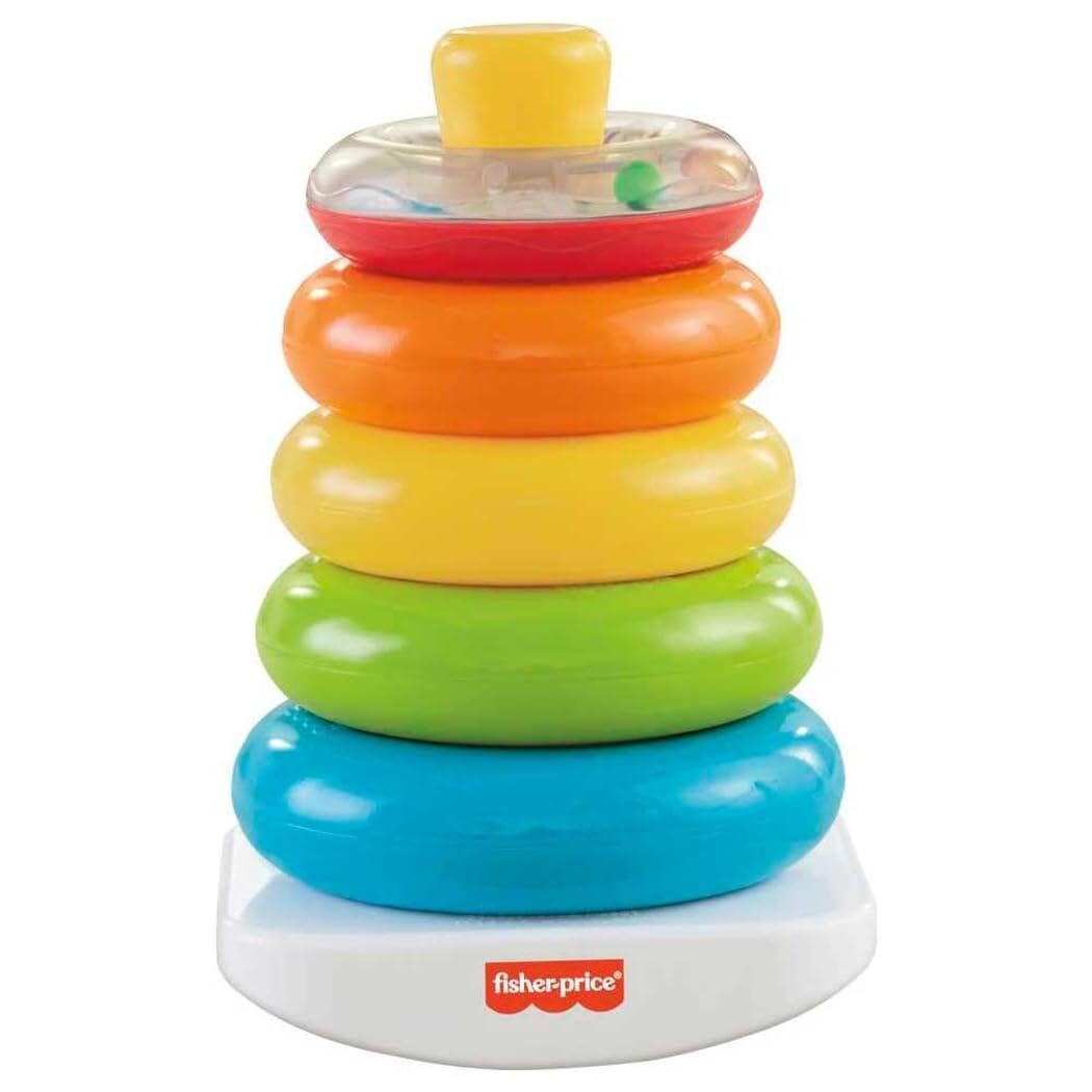 Fisher-Price Baby's First Blocks & Rock-a-Stack Set FWP37