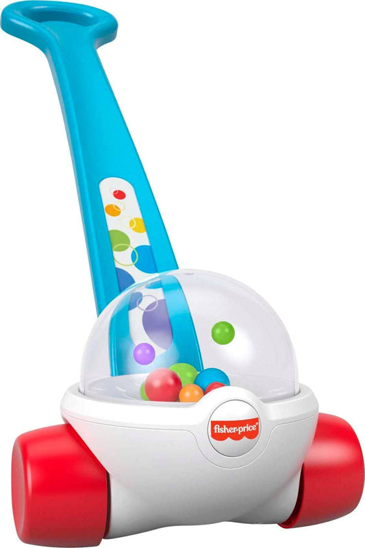 Fisher-Price Corn Popper Push-Along Toy GKX69 Blue