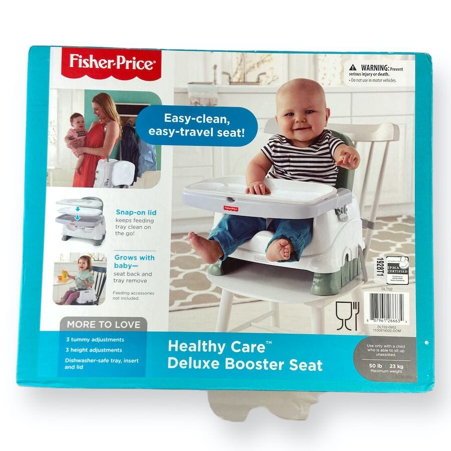 Fisher - Price - Fisher - Price Health Care Deluxe Booster Seat