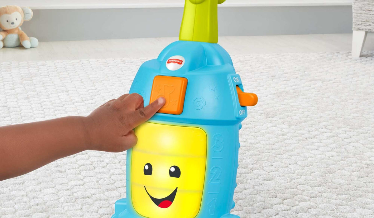 Fisher-Price Laugh & Learn Light-Up Learning Vacuum FNR97