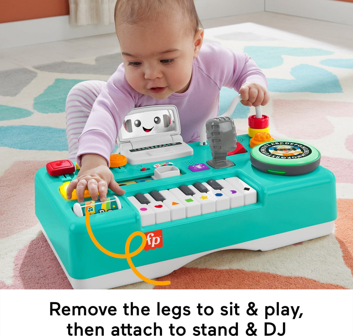 Fisher-Price Laugh & Learn Mix & Learn DJ Table JMD00