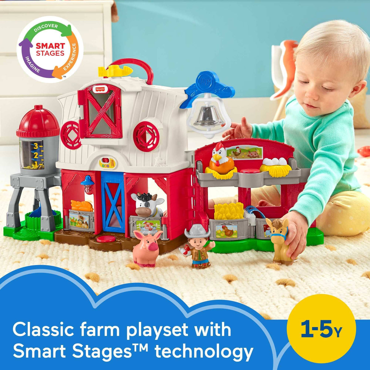 Fisher-Price Little People Caring for Animal Farm GXC23