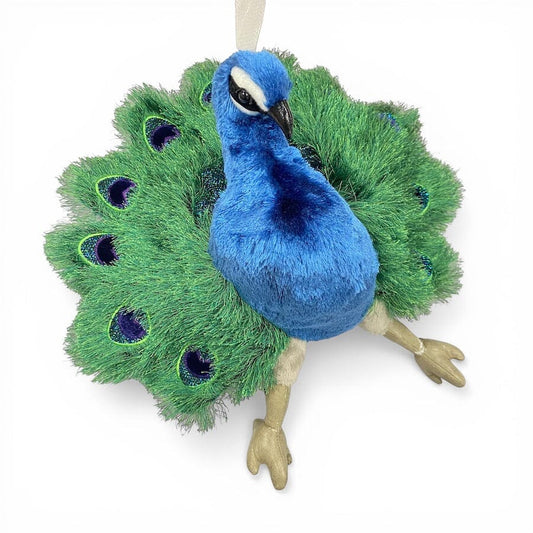 Folkmanis 8" Small Peacock Plush Hand Puppet Toys 