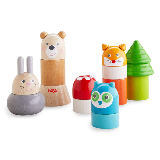 Forest Animals Wooden Stacking Toy Stacking & Sorting 
