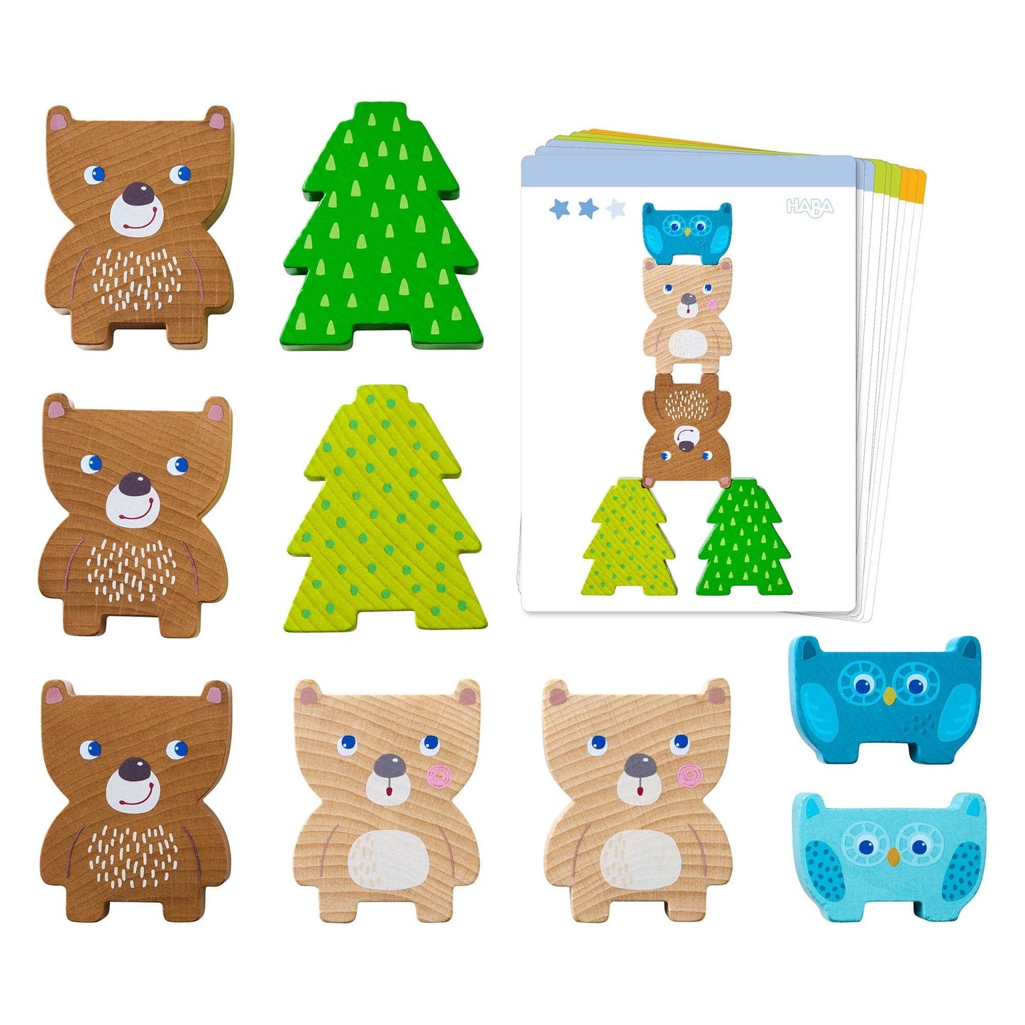 HABA USA - Forest Friends Stacking Toy
