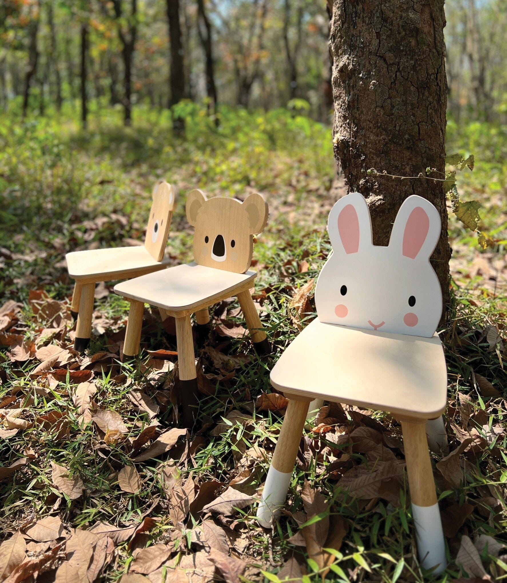 Tender Leaf - Forest Rabbit Chair