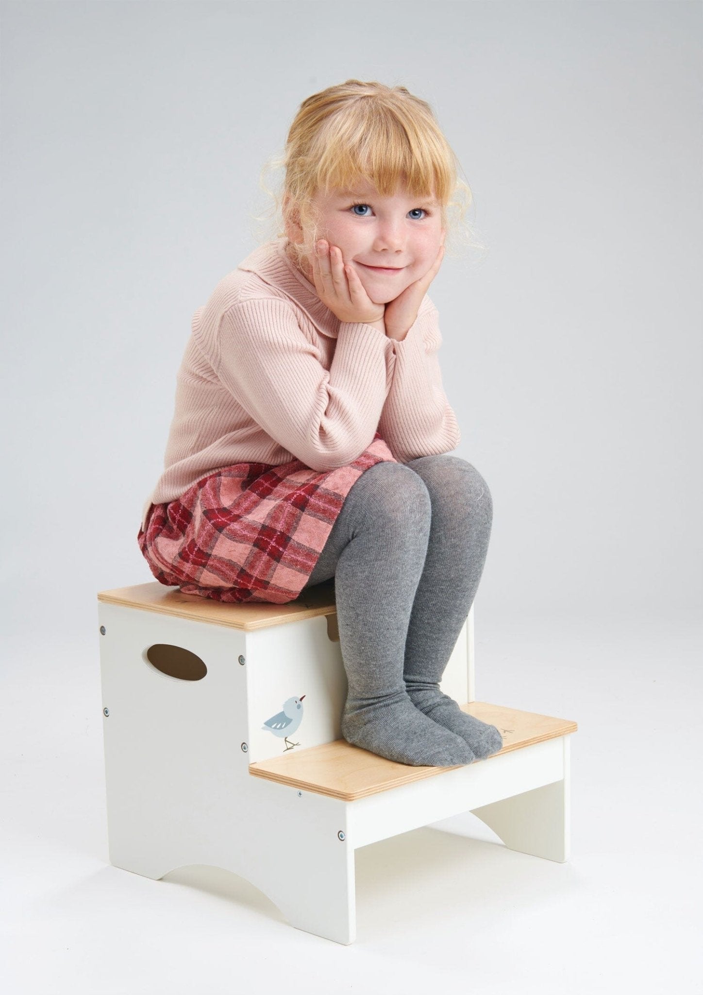 Tender Leaf - Forest Steps Wooden Step Stool