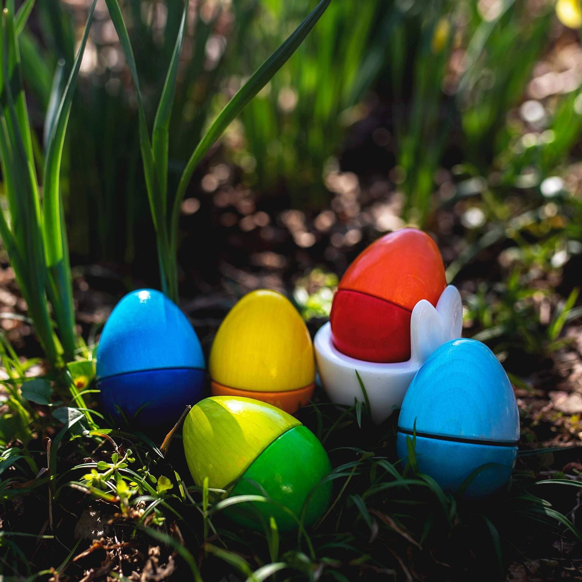 Fun with Sounds Wooden Eggs Musical 