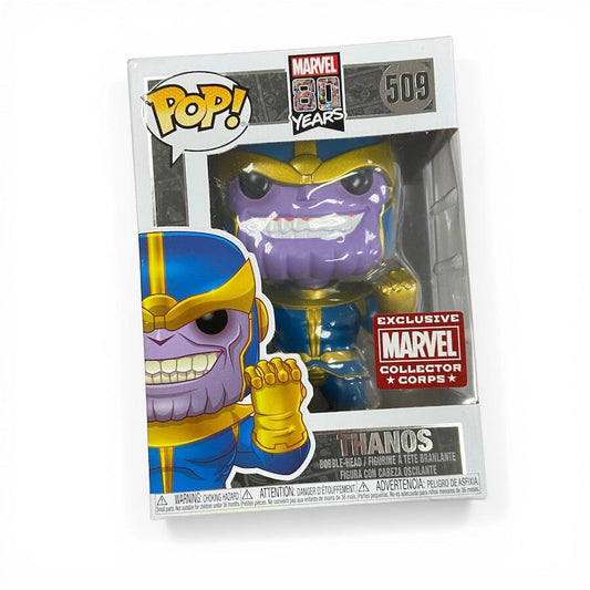 Funko Pop! Marvel: 80th Anniversary - Thanos (509) Toys 