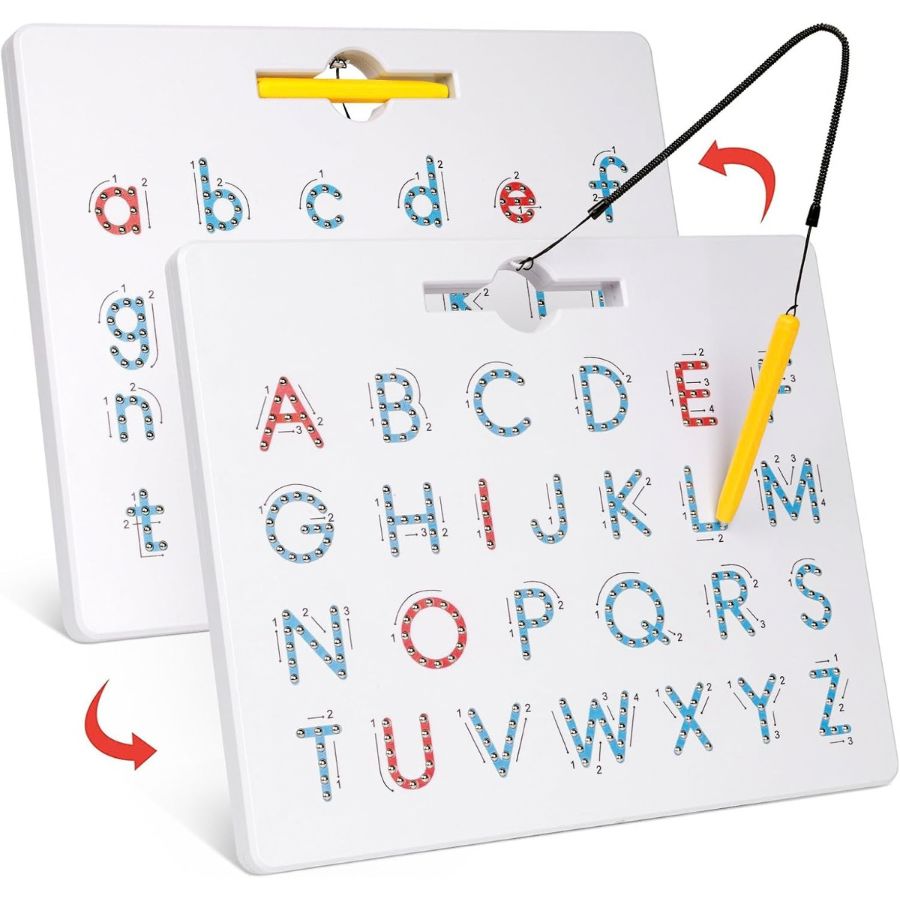 Gamenote Magnetic Letter Tracing Board Toys 