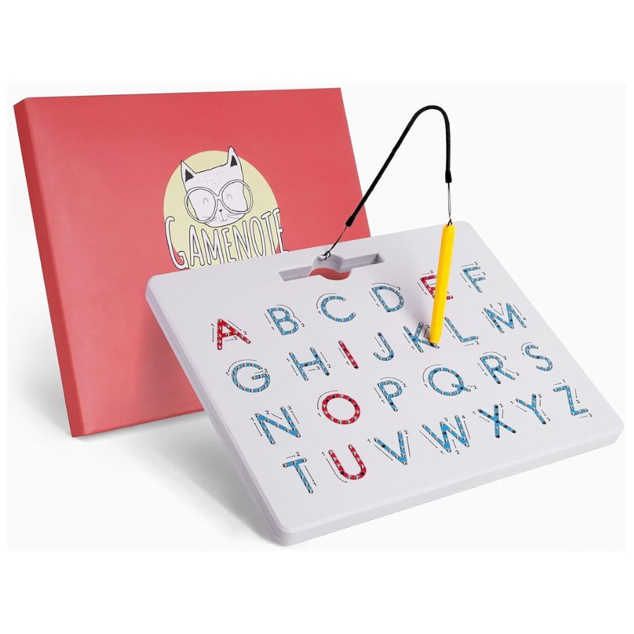 Gamenote Magnetic Letter Tracing Board Toys 
