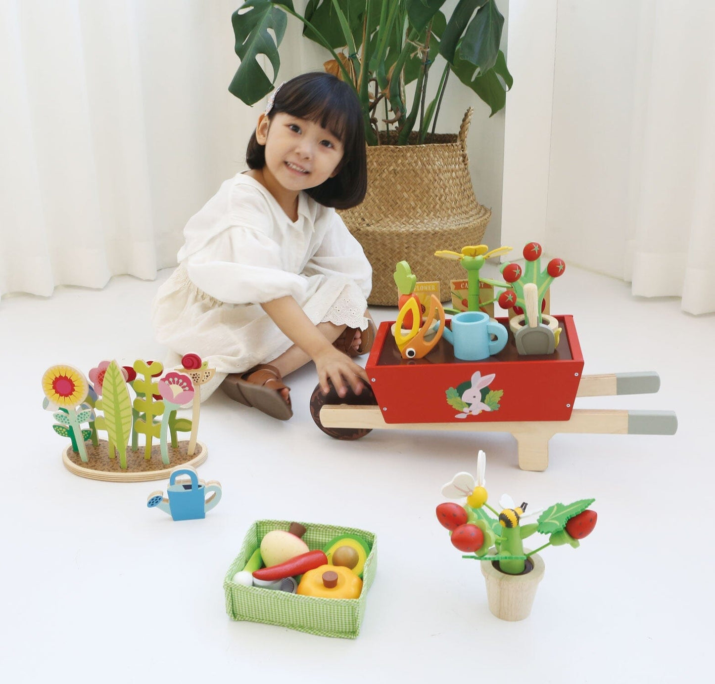 Tender Leaf - Garden Wheelbarrow Set