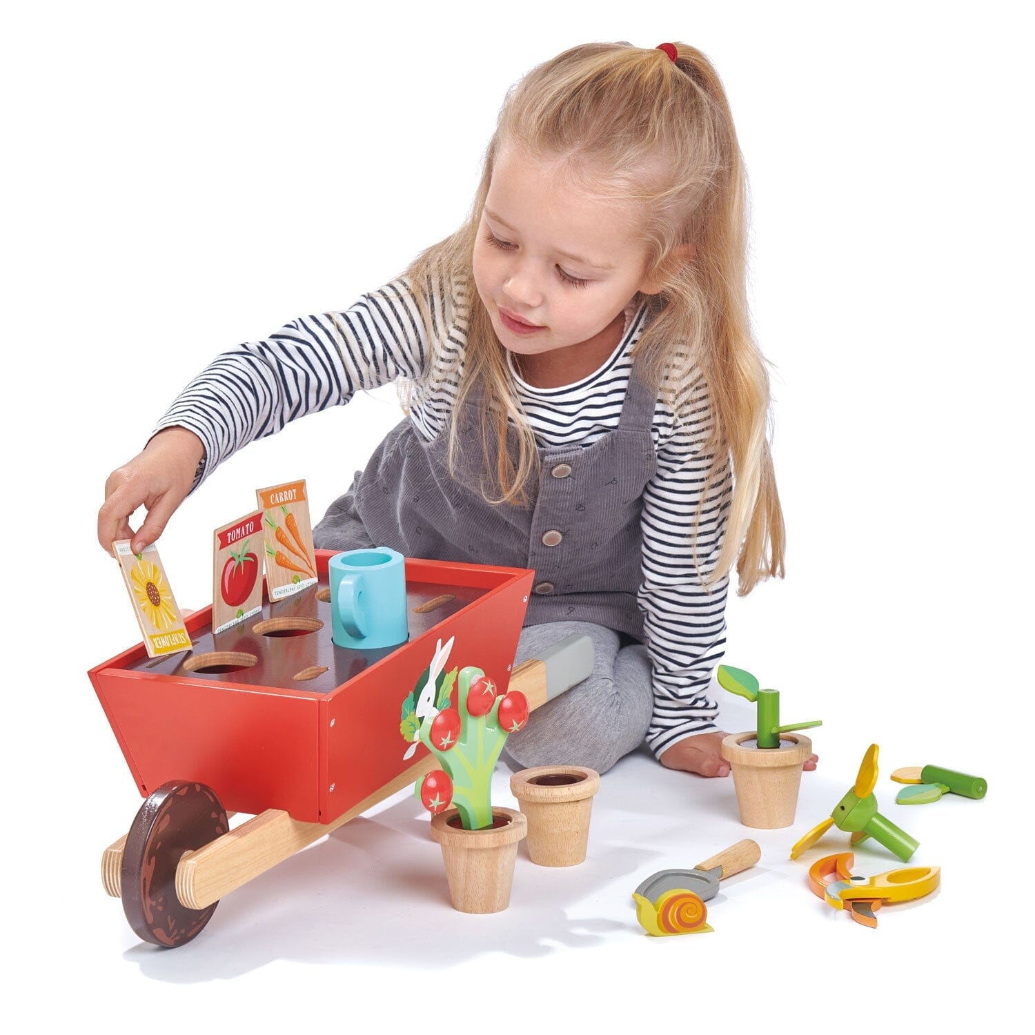 Tender Leaf - Garden Wheelbarrow Set