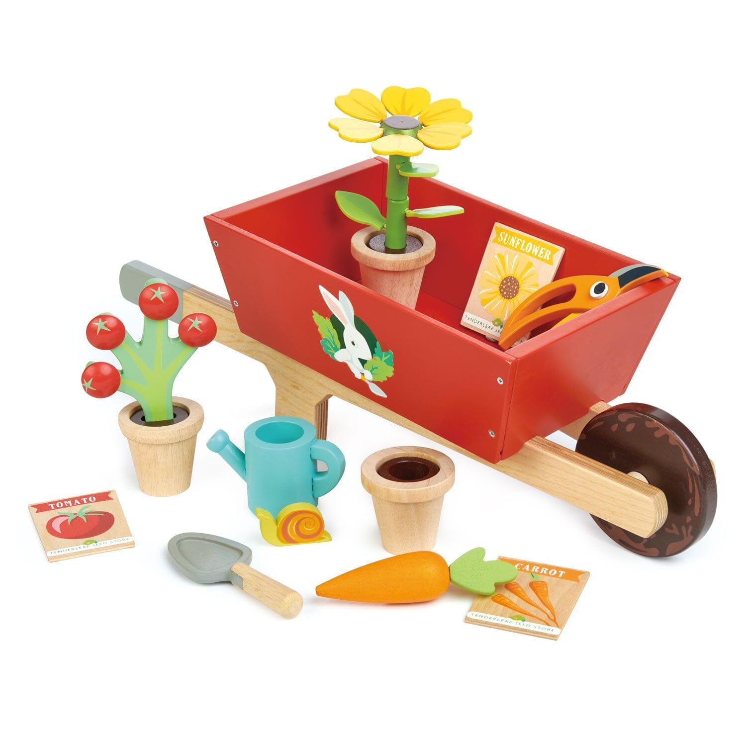 Tender Leaf - Garden Wheelbarrow Set