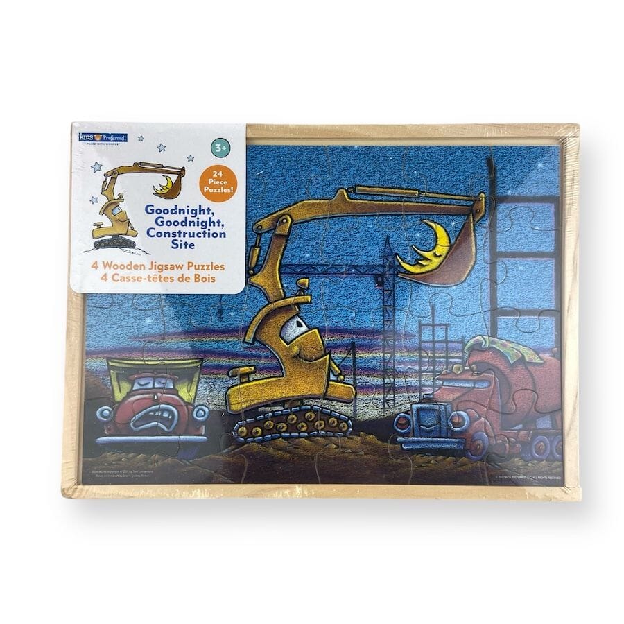 Kids Preferred - Goodnight, Goodnight Construction Site Puzzle Set