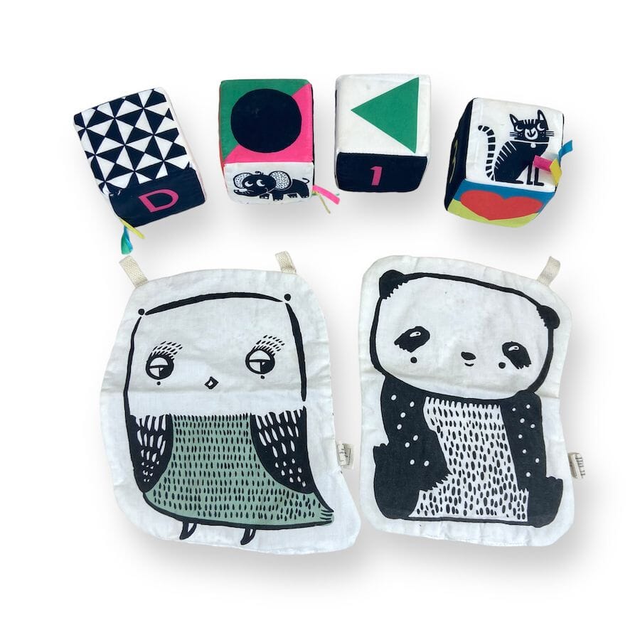Mixed Brands - Graphic Soft Baby Toy Bundle