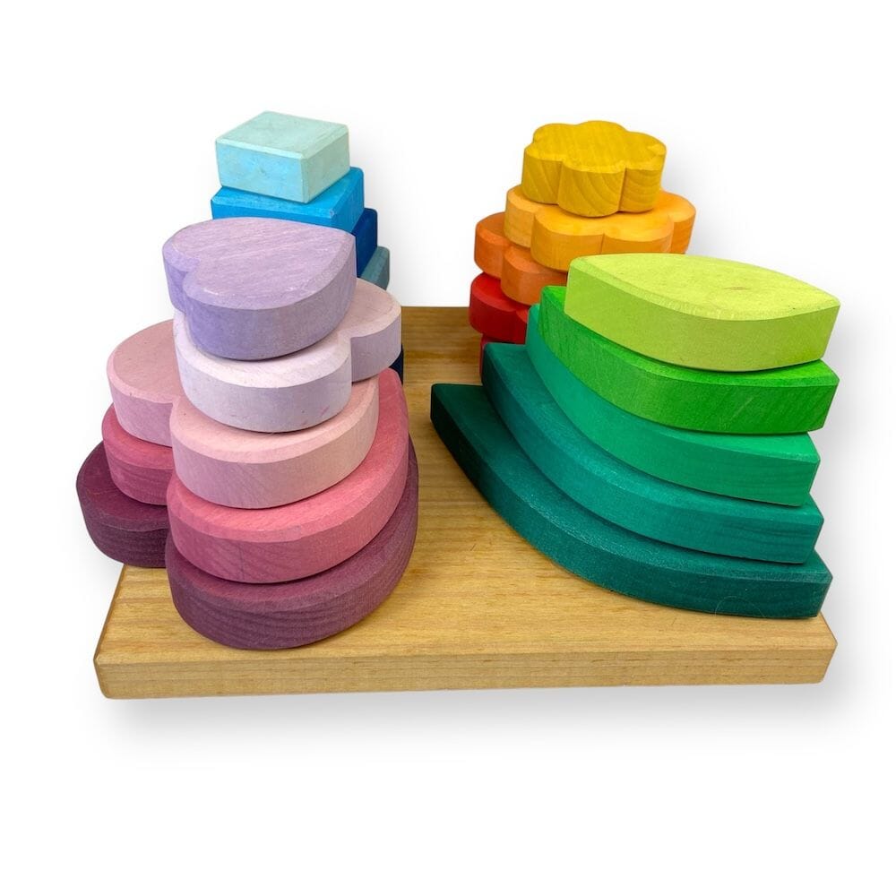 Grimm's Stacking Game Shapes Toys 