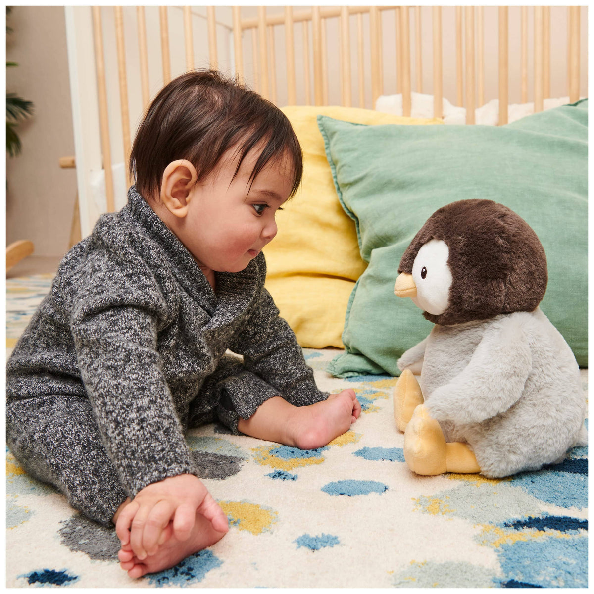 GUND Baby Kissy Penguin 12-Inch Animated Musical Plush 6059341