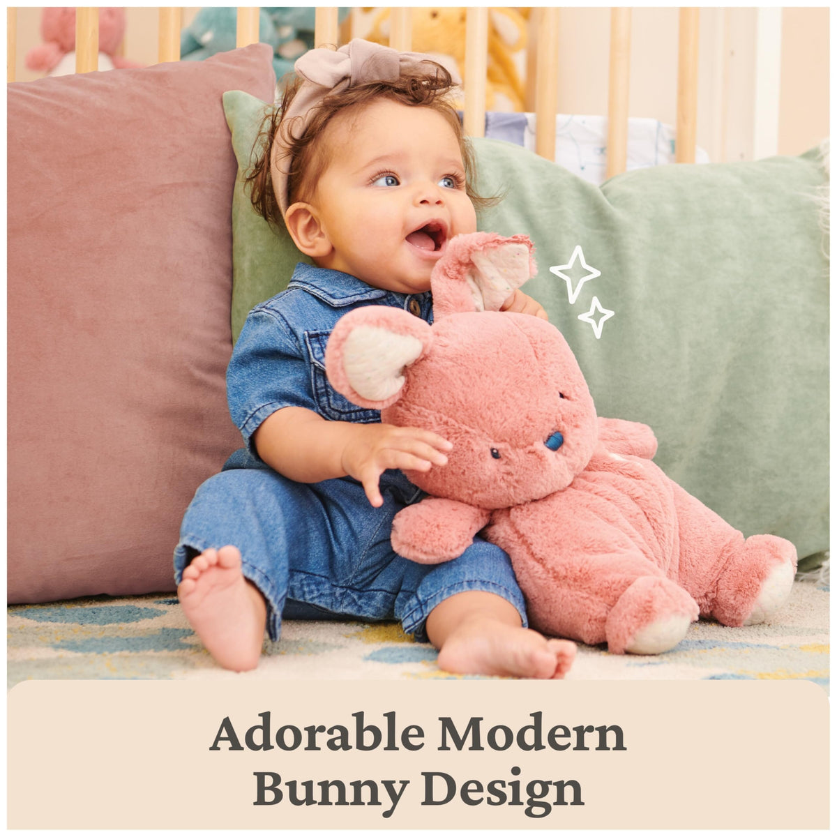 GUND Baby Oh So Snuggly Bunny 12.5-Inch Plush