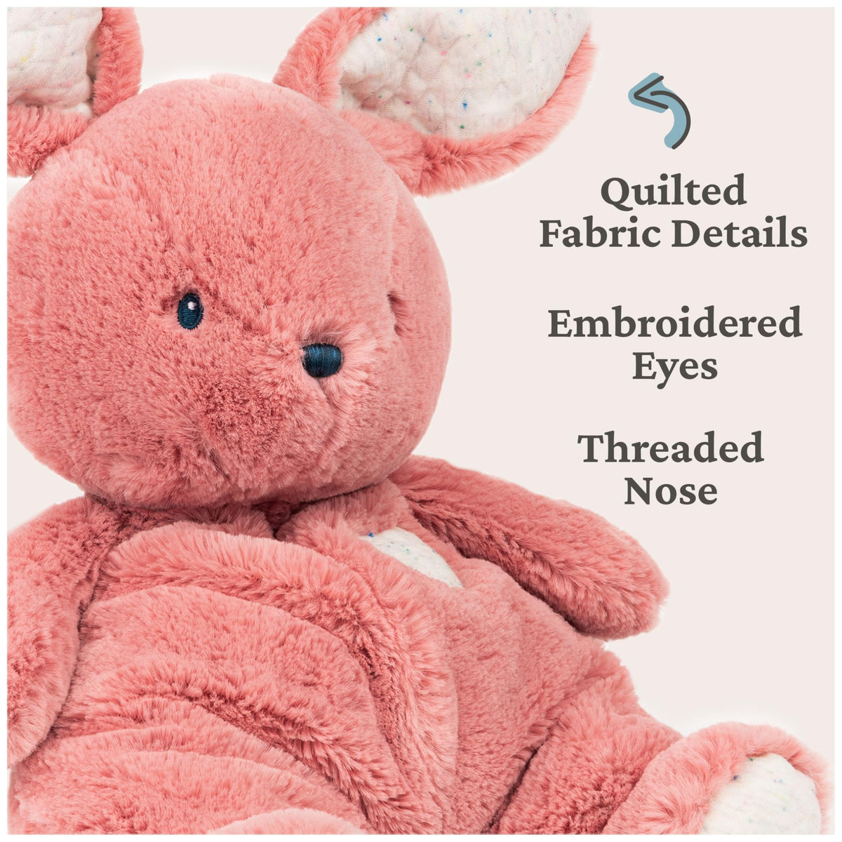 GUND Baby Oh So Snuggly Bunny 12.5-Inch Plush