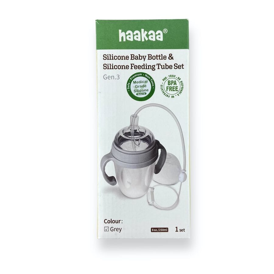 Haakaa - Haakaa Silicone Baby Bottle & Feeding Tube Set