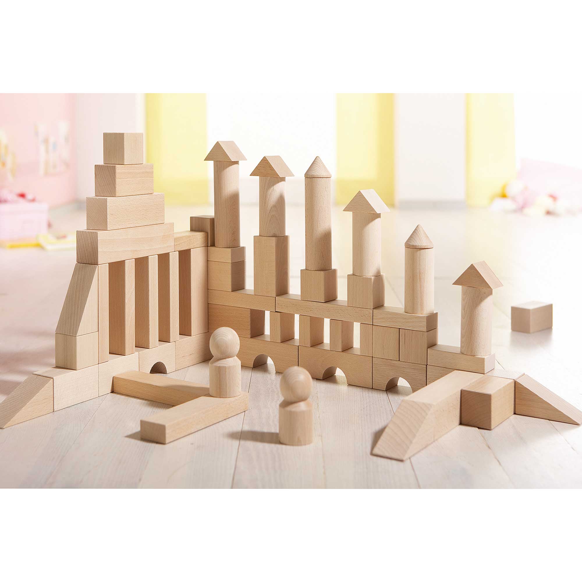 HABA Basic Building Blocks - 60 Piece Large Starter Set – TOYCYCLE