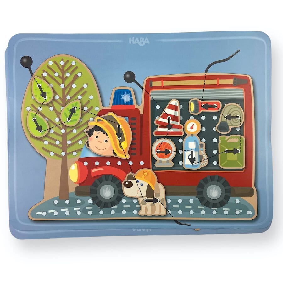 HABA - HABA Fire Engine Rescue Threading Game