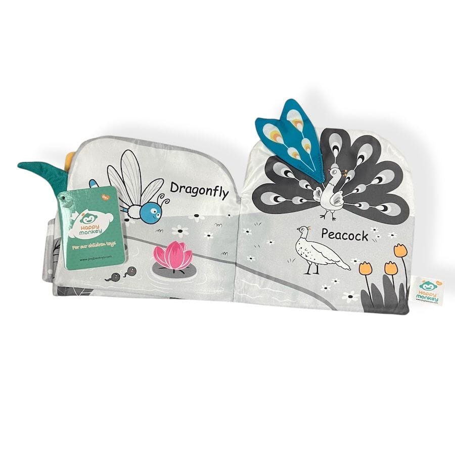 Happy Monkey - Happy Monkey Sensory Cloth Book
