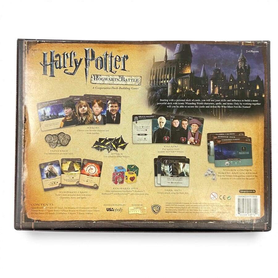Harry Potter Hogwarts Battle Deck-Building Game Games 