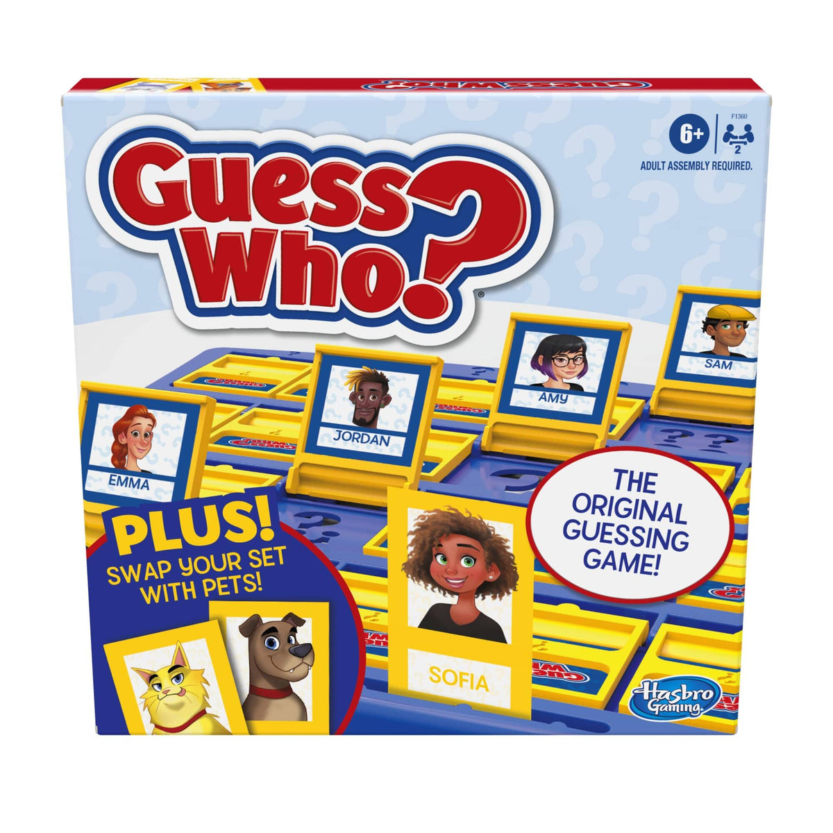 Hasbro Gaming Guess Who? Plus People and Pets F1360